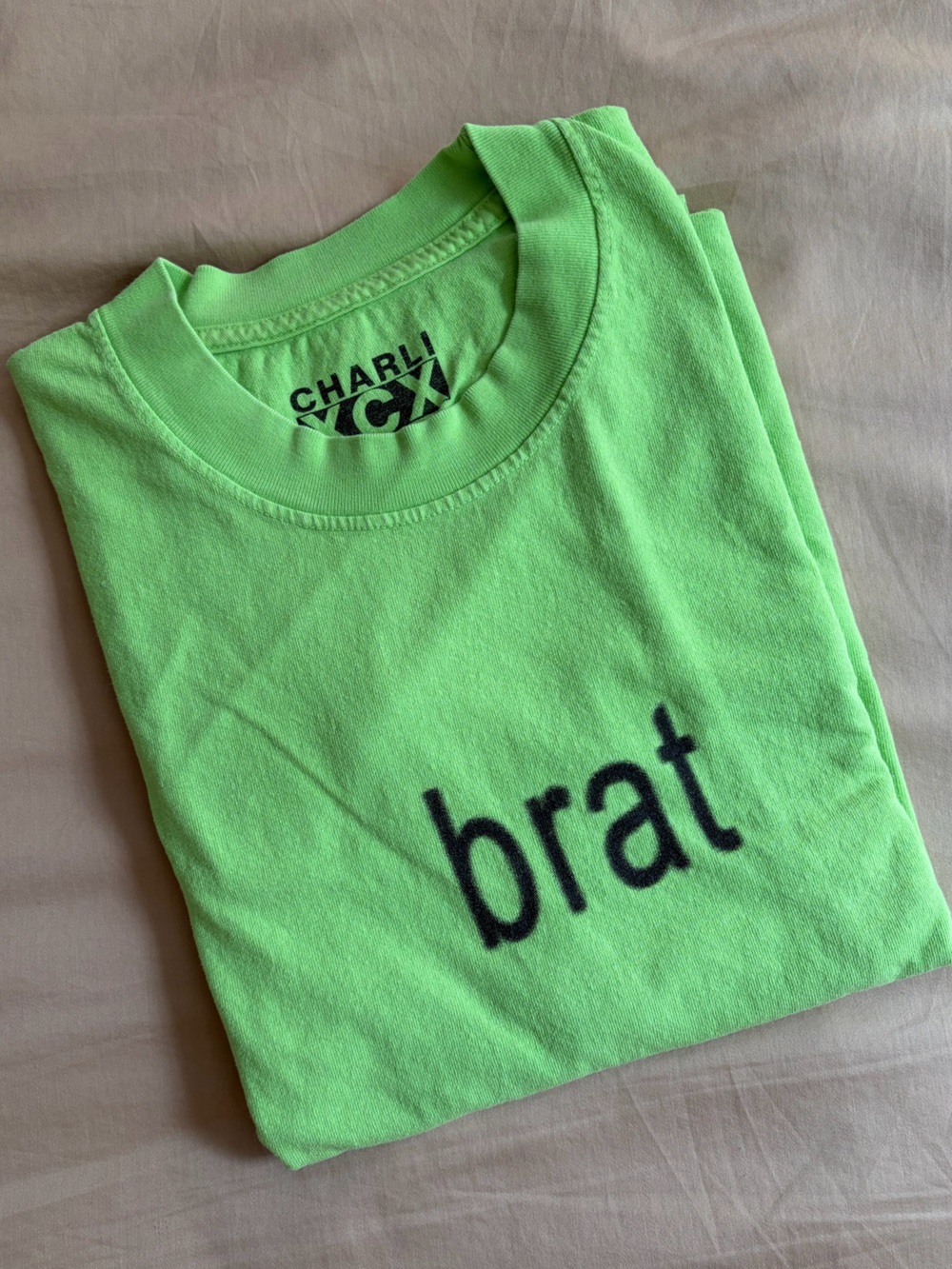 Charli XCX brat tshirt